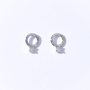 Mandy Studs | Silver