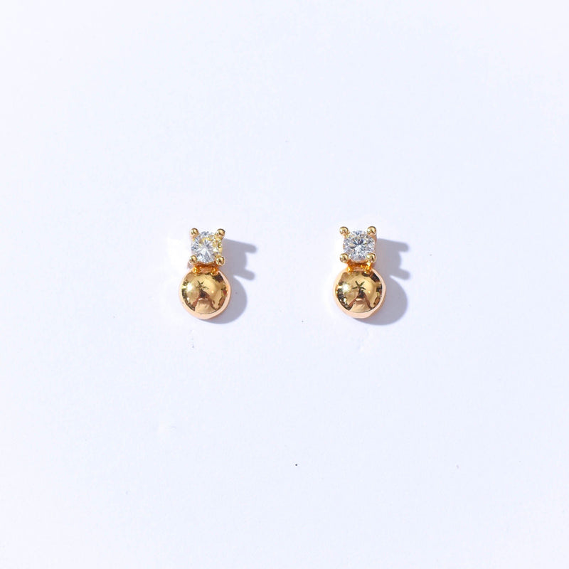 Kimmy Studs | Gold