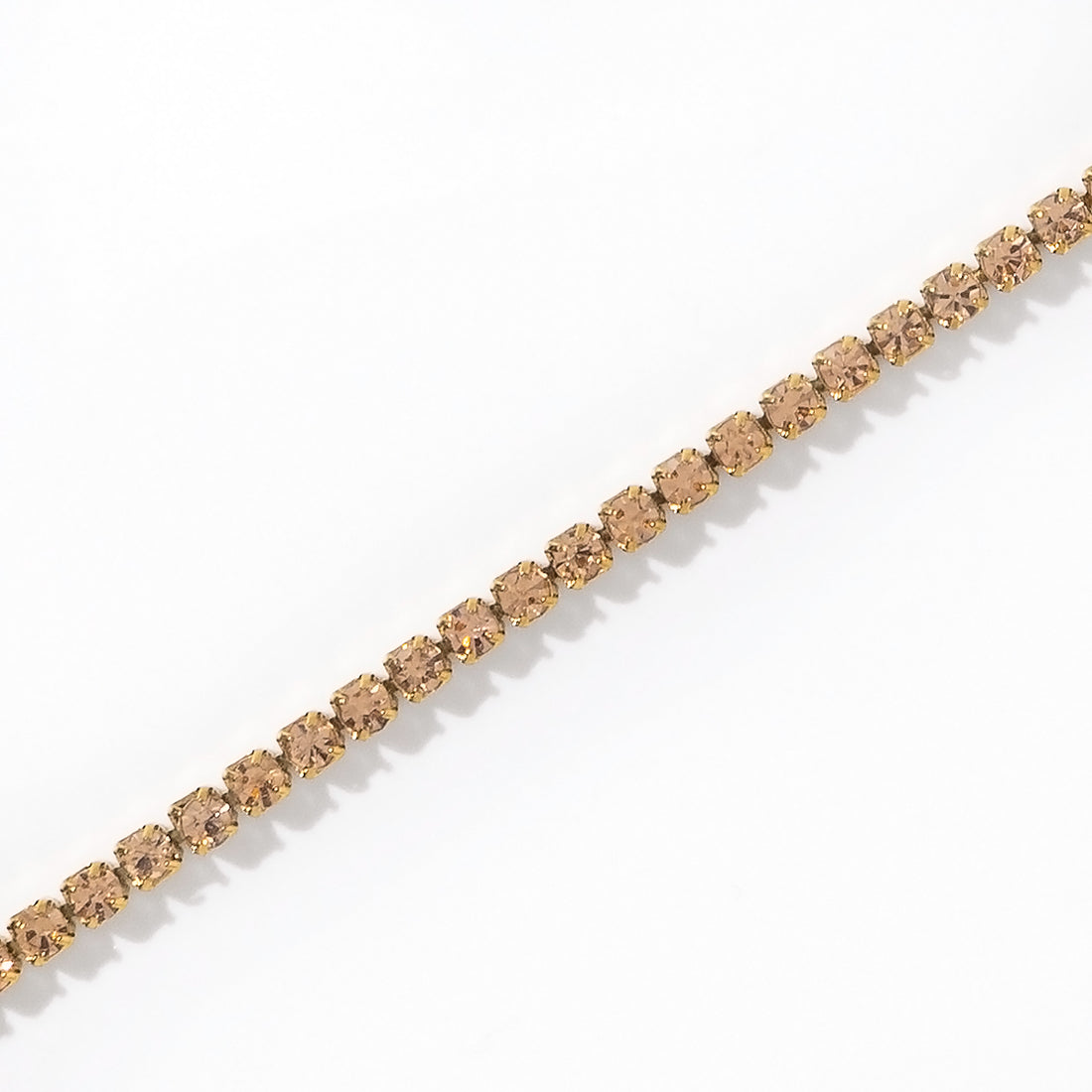 Laura Tennis Bracelet | Champagne