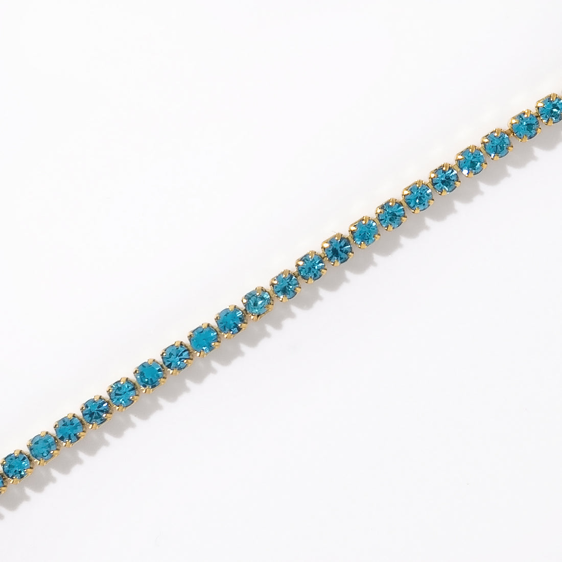 Laura Tennis Bracelet | Teal