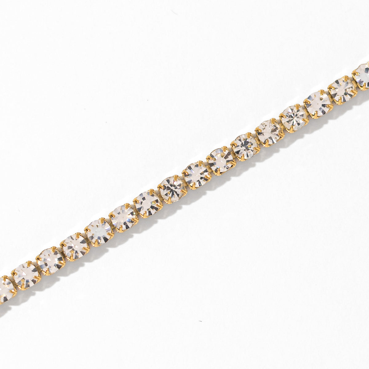 Alex Tennis Bracelet | Gold