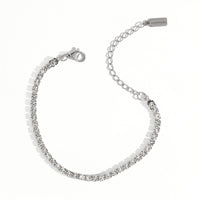 Alex Tennis Bracelet | Silver