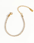 Alex Tennis Bracelet | Gold