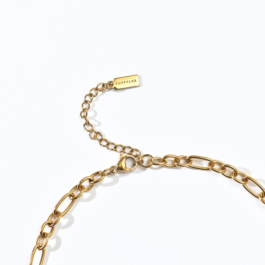 Cleo By The Sea Cluster Necklace