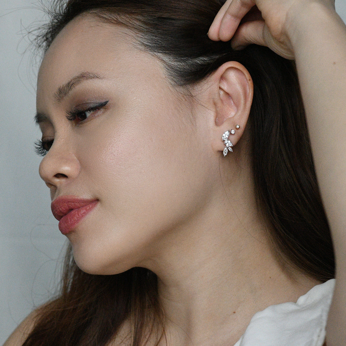 Nami Studs | Silver