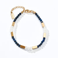 Marina Bracelet in Lapis Lazuli+Chalcedony