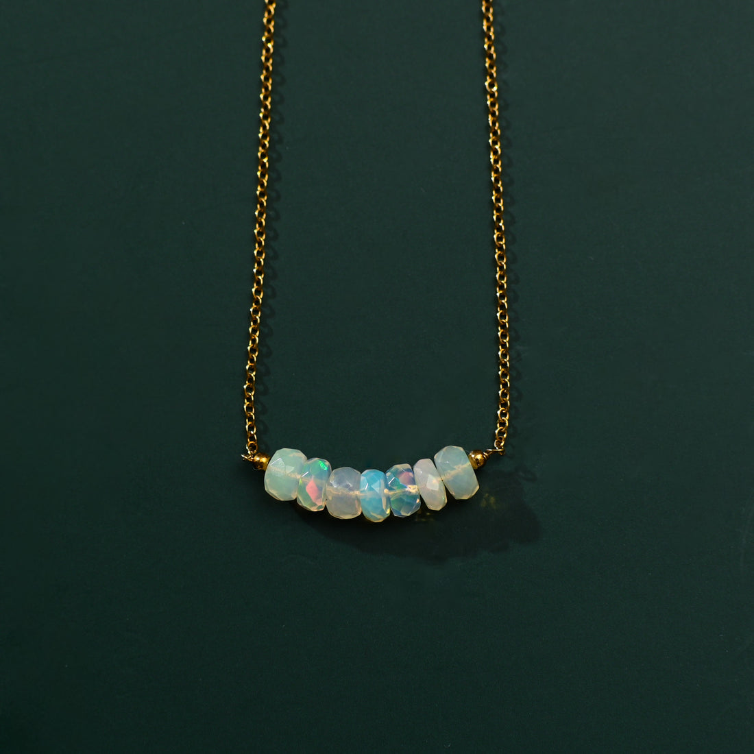Neala Ethiopian Opal Necklace