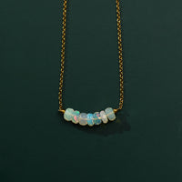 Neala Ethiopian Opal Necklace