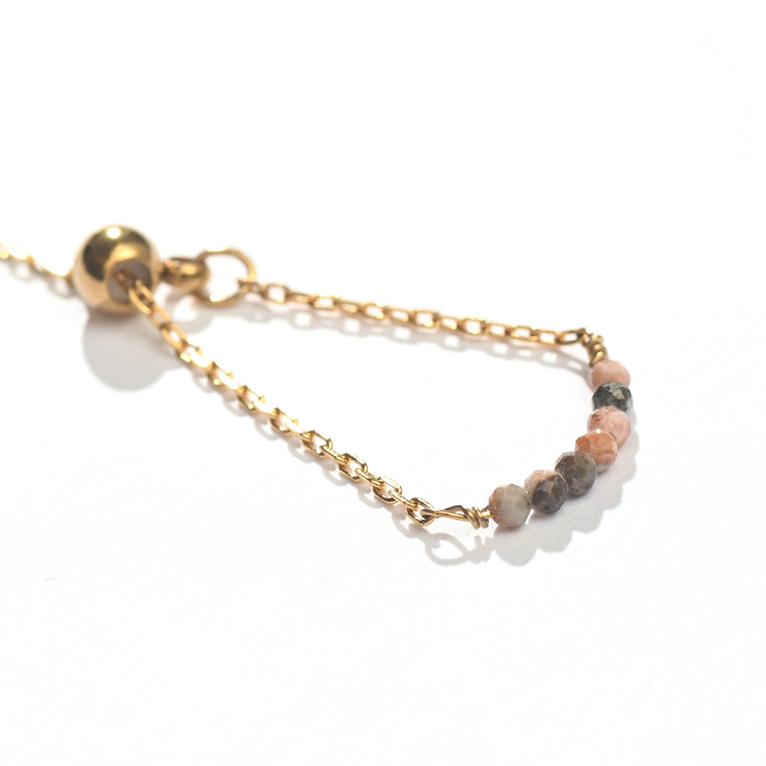 Jovie Adjustable Ring | Rhodochrosite