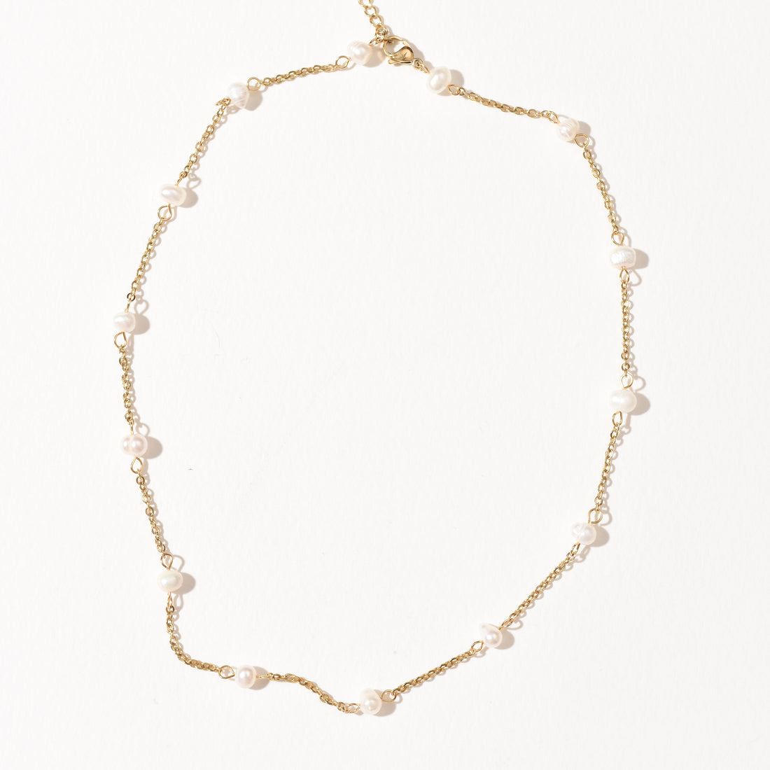 Cammy Beaded Pearl Necklace