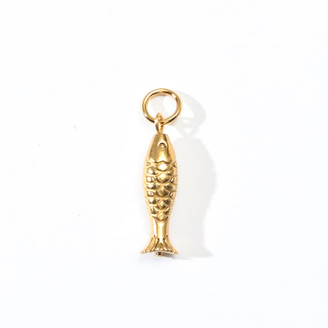 Pretty Koi Charm | Gold