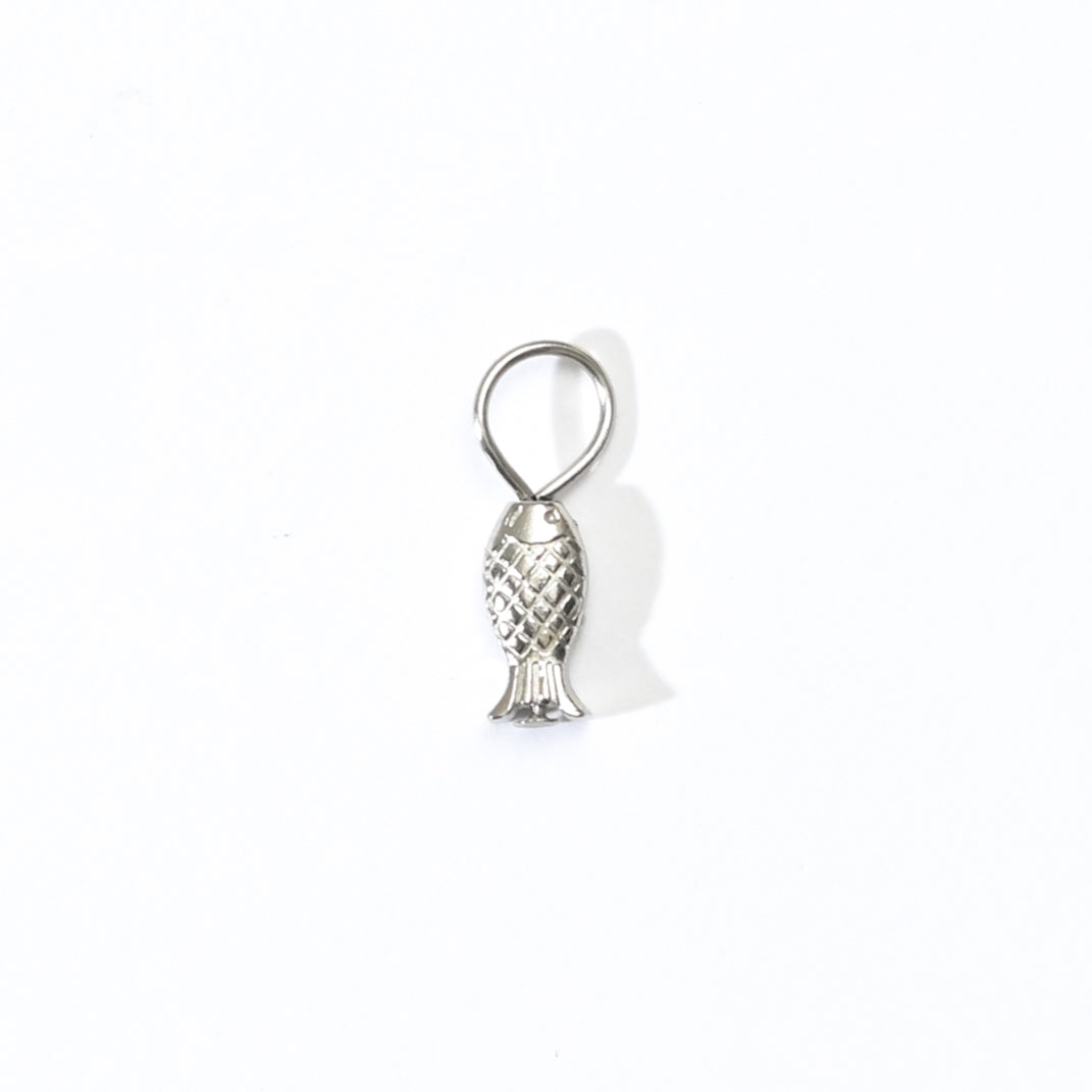 Baby Taiyaki Charm | Silver