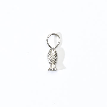 Baby Taiyaki Charm | Silver