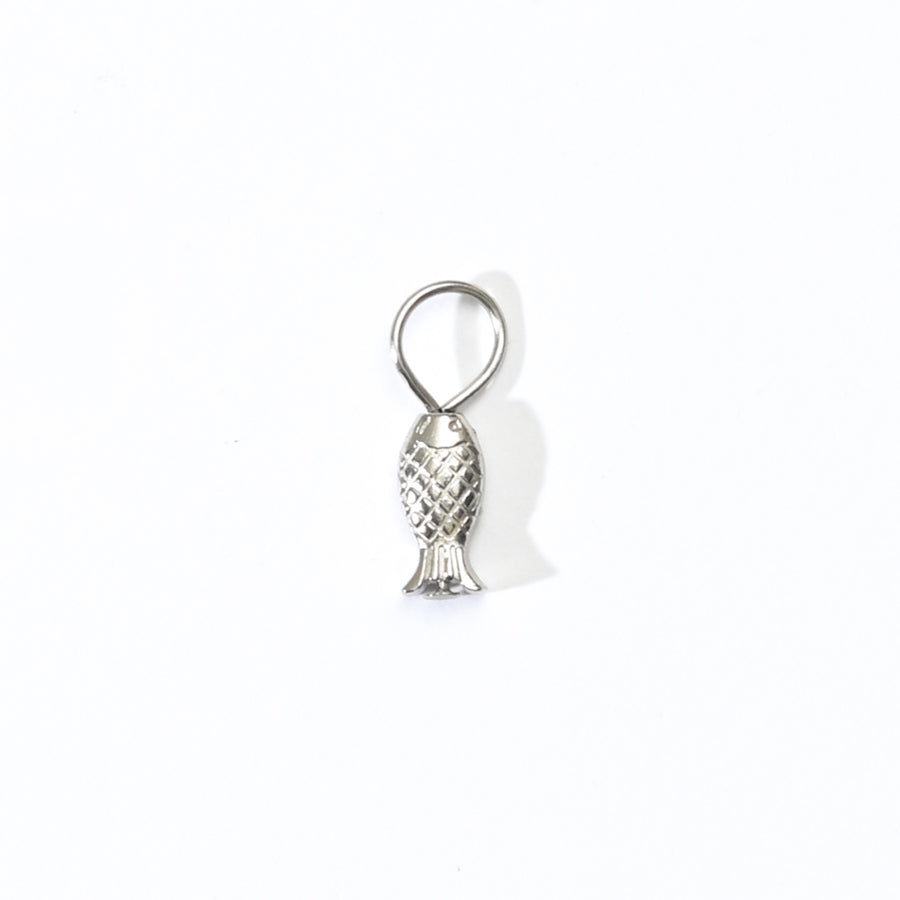 Baby Taiyaki Charm | Silver