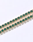 Laura Tennis Bracelet | Emerald