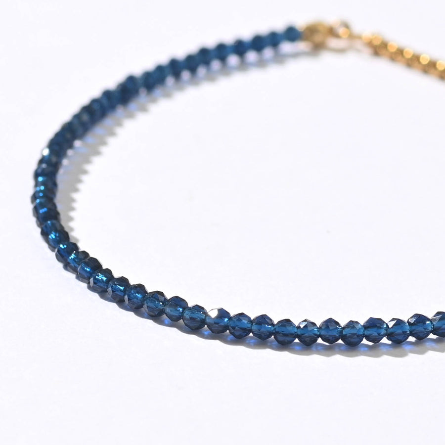 Leena Beaded Bracelet | Sapphire Blue