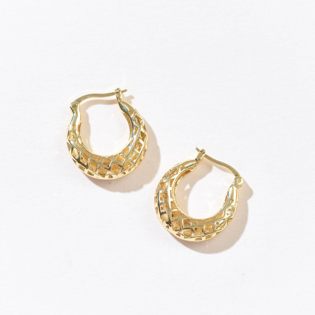Aaliyah Pave Hoops
