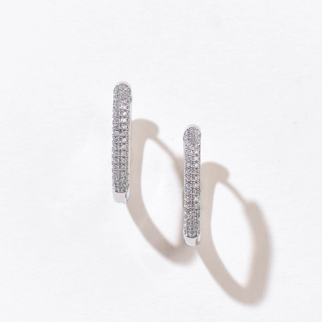 Maya Hoops | Silver