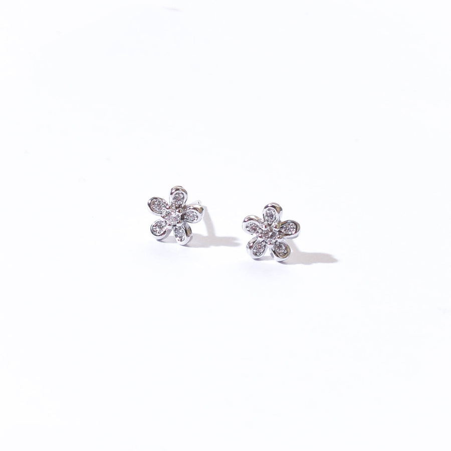 Berbunga Studs | Silver