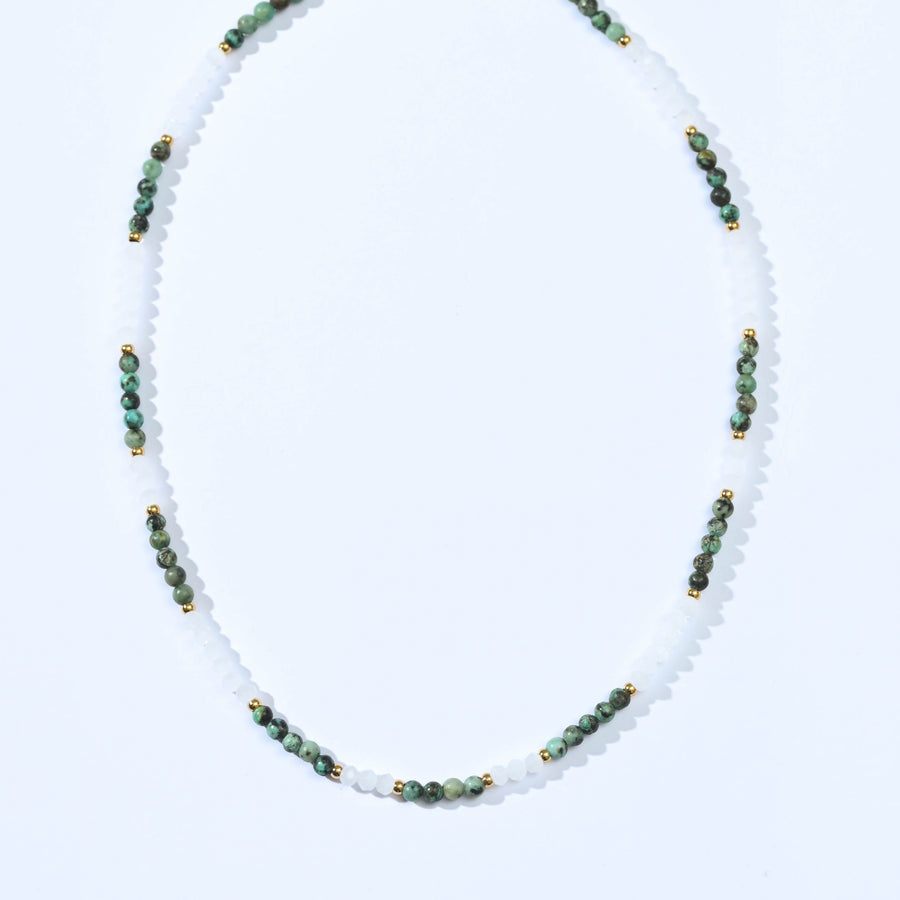 Gemma African Turquoise Necklace