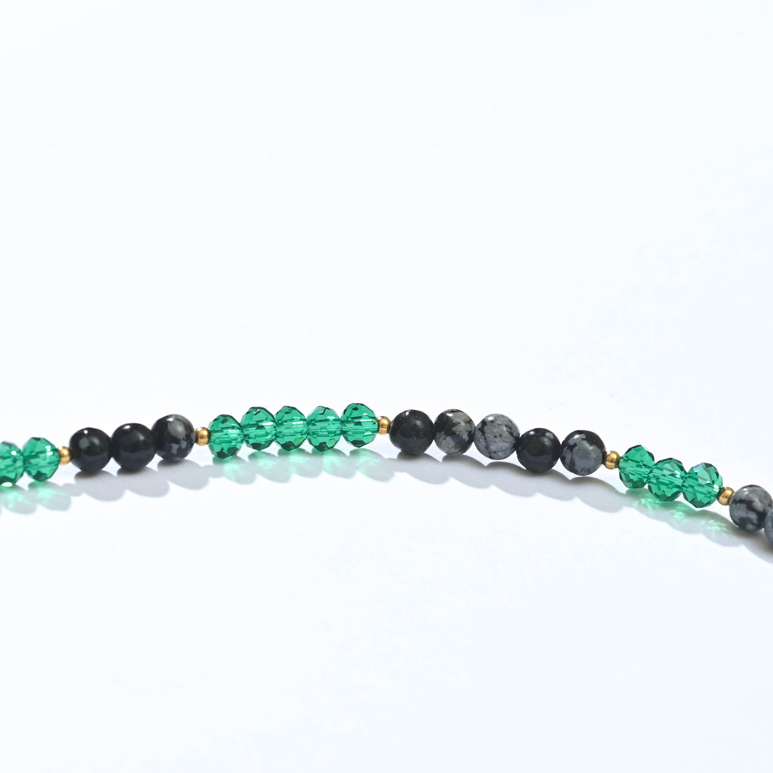 Sura Snowflake Jasper Necklace