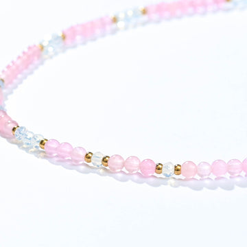 Sara Rose Quartz Necklace