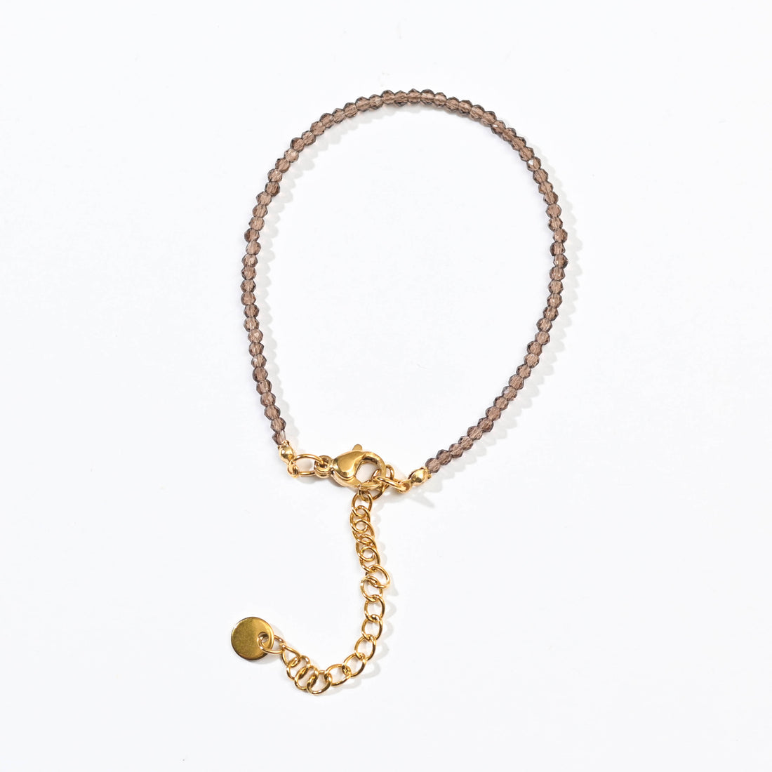 Leena Beaded Bracelet | Warm Mauve