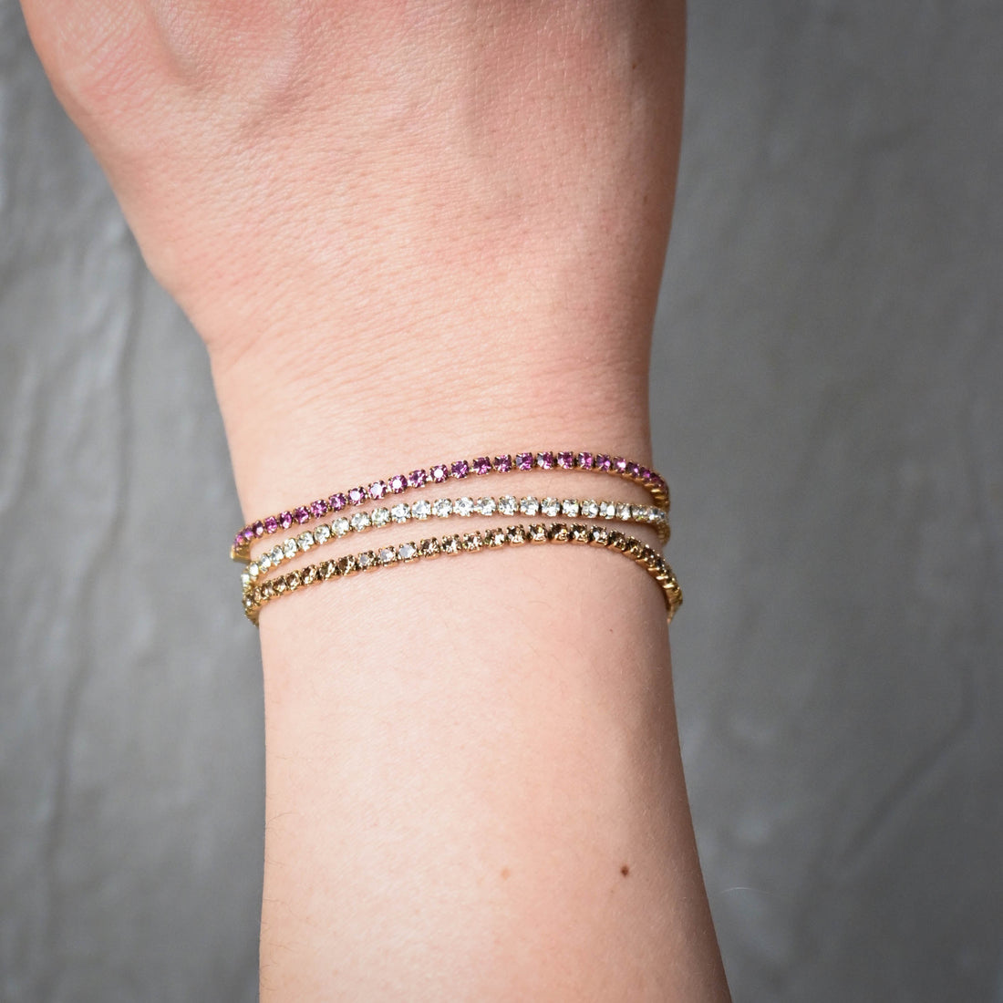 Laura Tennis Bracelet | Ruby