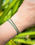 Laura Tennis Bracelet | Emerald