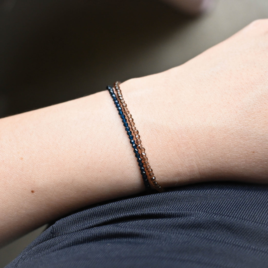 Leena Beaded Bracelet | Sapphire Blue