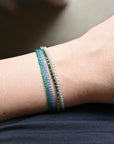 Laura Tennis Bracelet | Emerald