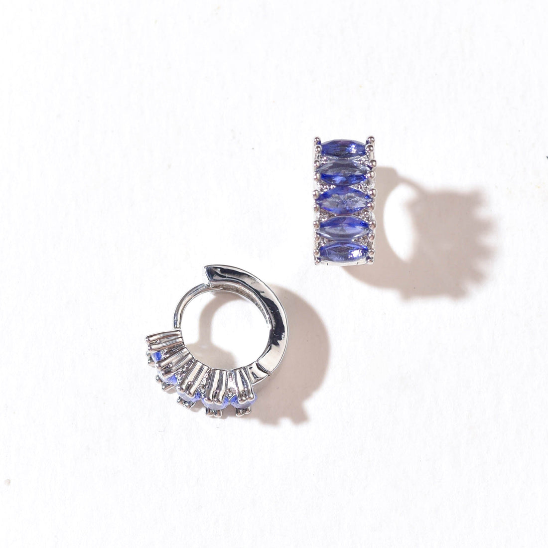 Jada Hoops | Indigo Silver