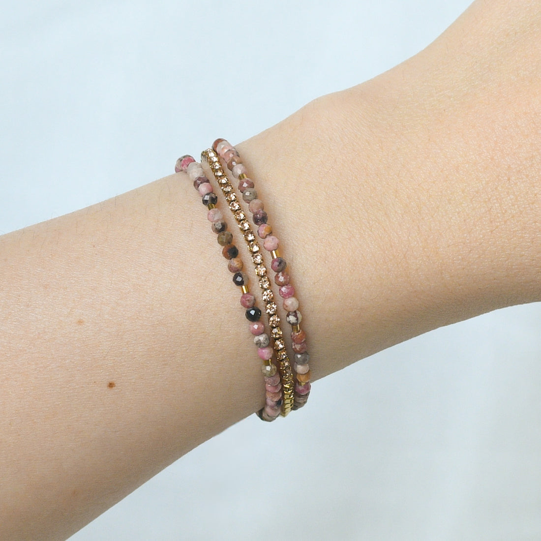 Shanine Bracelet | Rhodochrosite