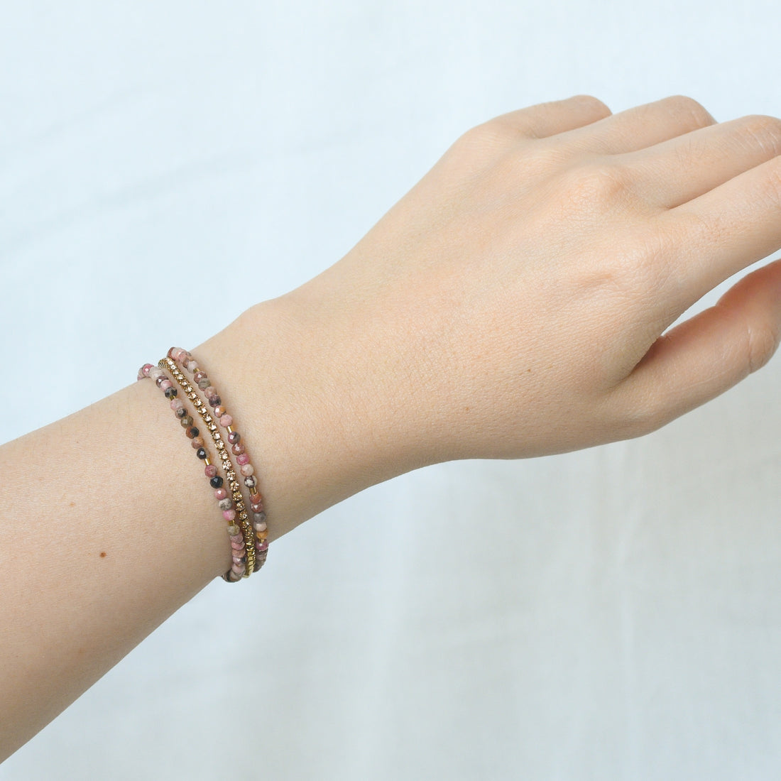 Shanine Bracelet | Rhodochrosite