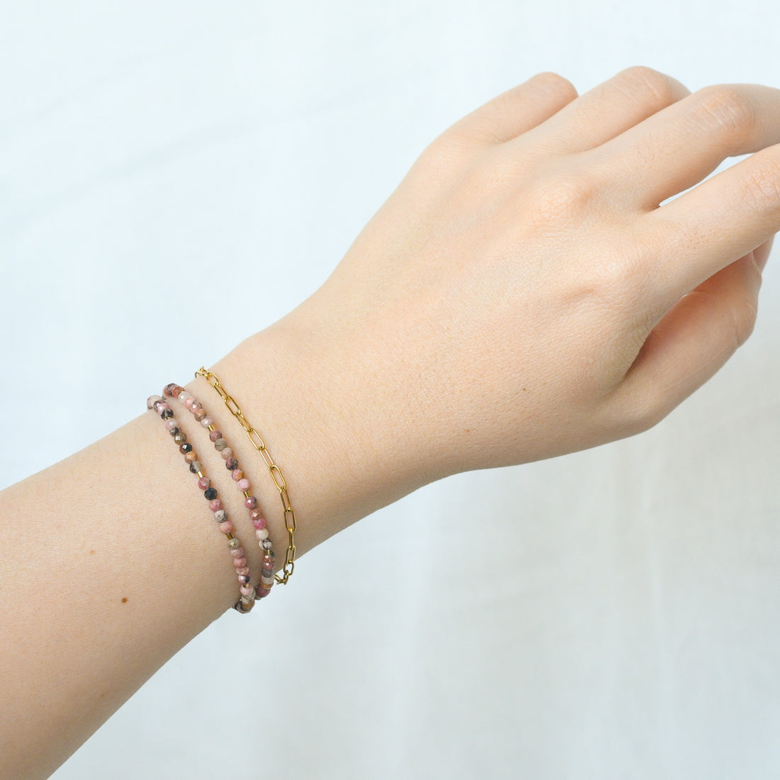 Shanine Bracelet | Rhodochrosite