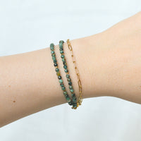 Shanine Bracelet | African Turquoise