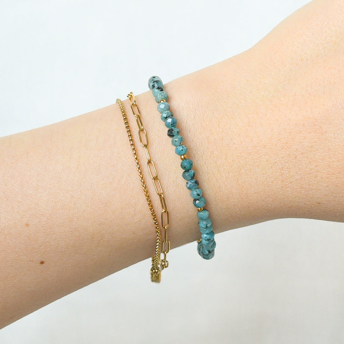 Saje Bracelet | Coloured Stone