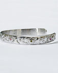 Devon Colortura Cuff Bangle | Silver
