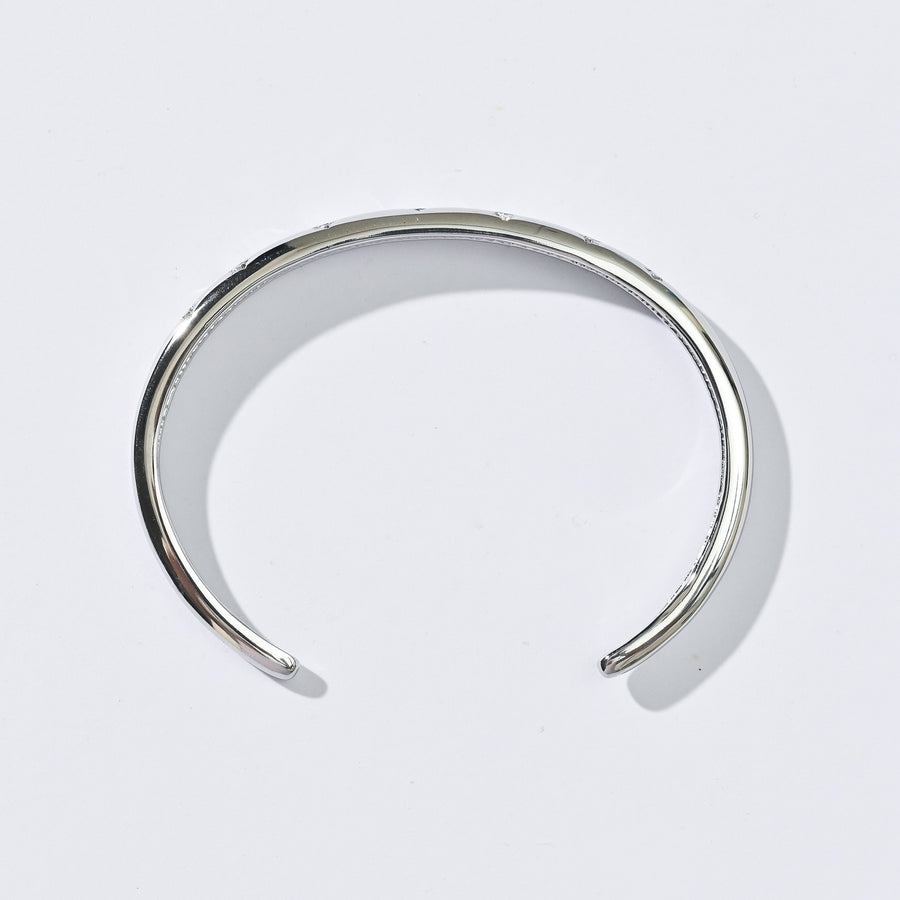 Rosaline Star Cuff Bangle | Silver