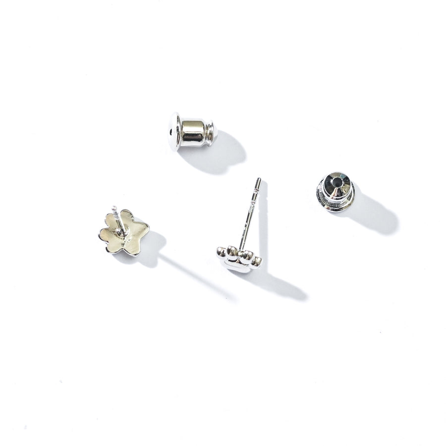 Mia Paw Studs | Silver