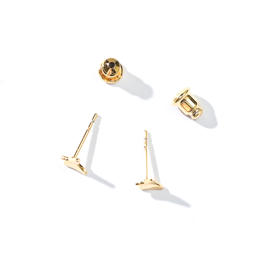 Ava Butterfly Studs | Gold