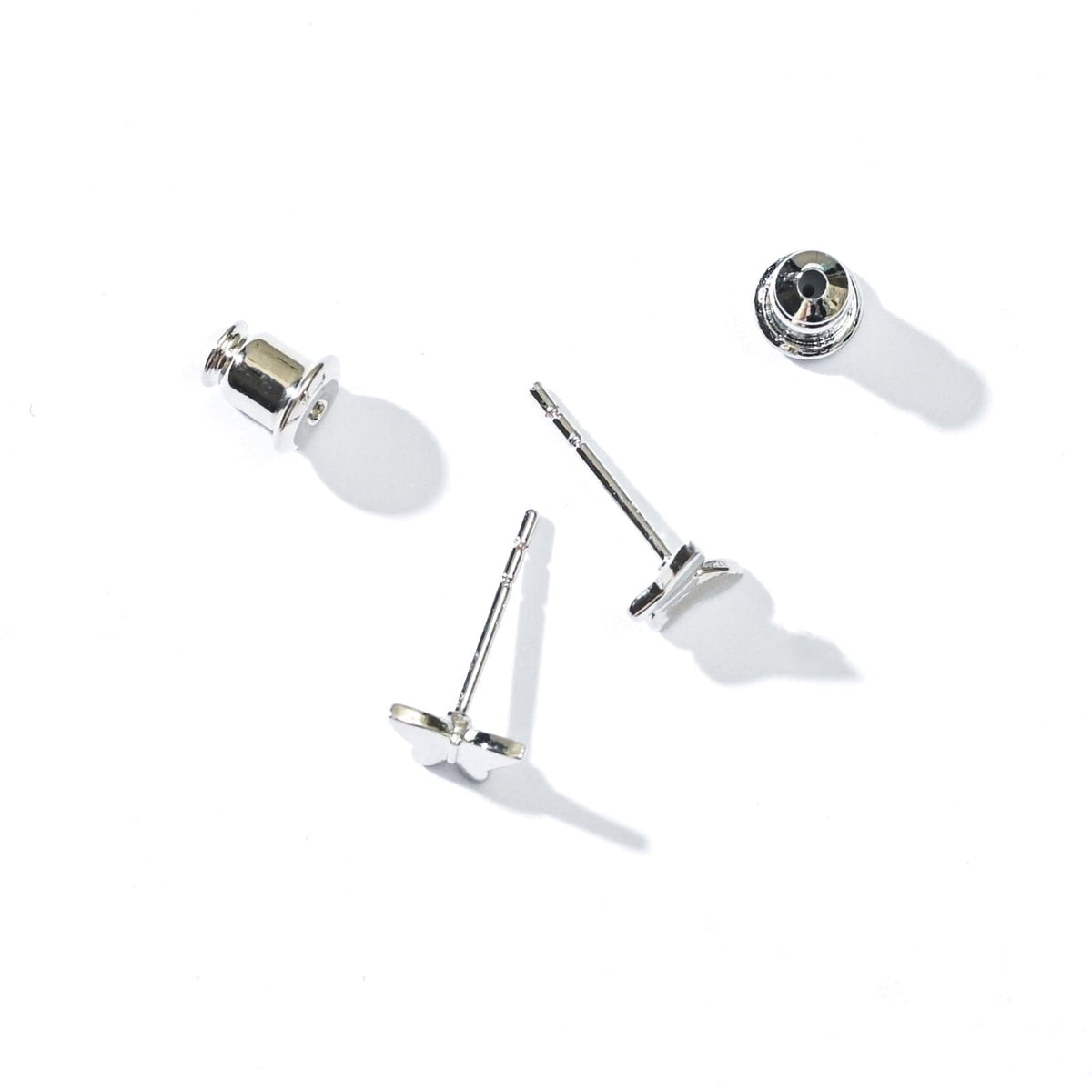 Ava Butterfly Studs | Silver