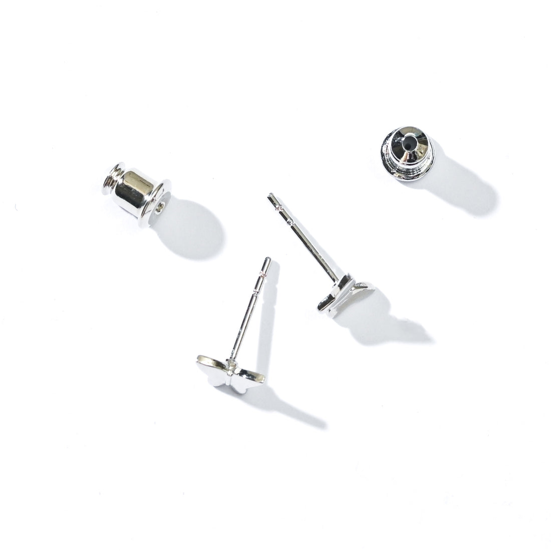 Ava Butterfly Studs | Silver
