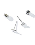Ava Butterfly Studs | Silver