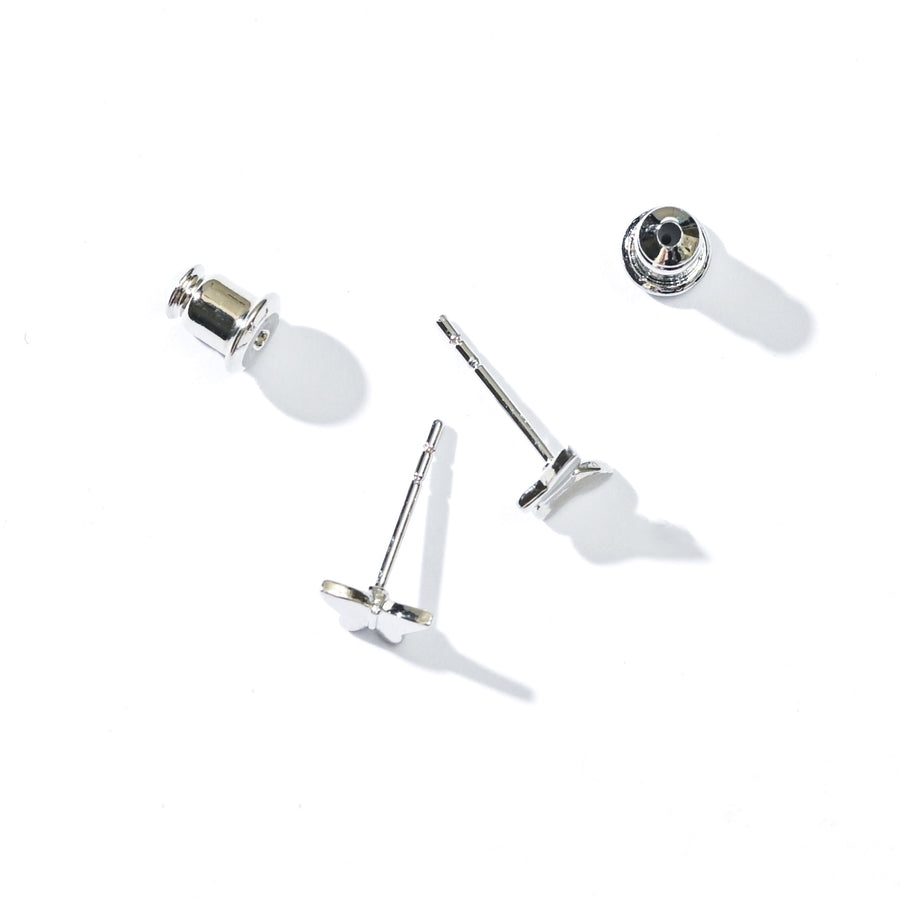 Ava Butterfly Studs | Silver