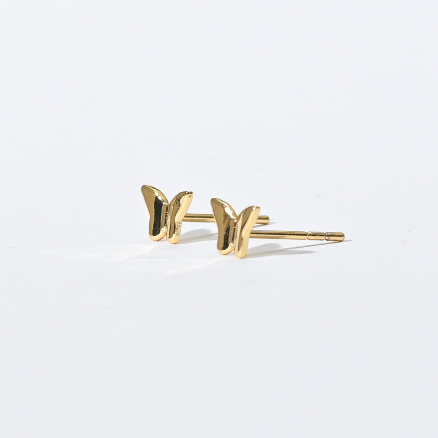 Ava Butterfly Studs | Gold