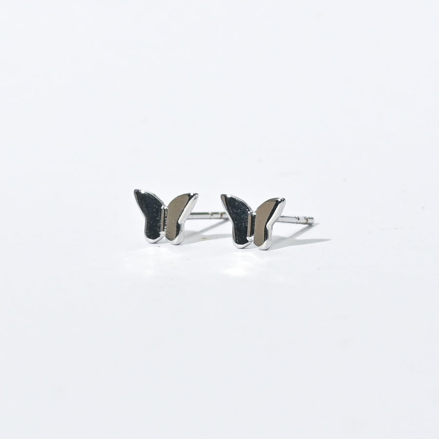 Ava Butterfly Studs | Silver