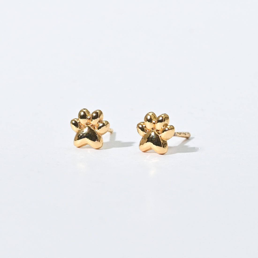 Mia Paw Studs | Gold