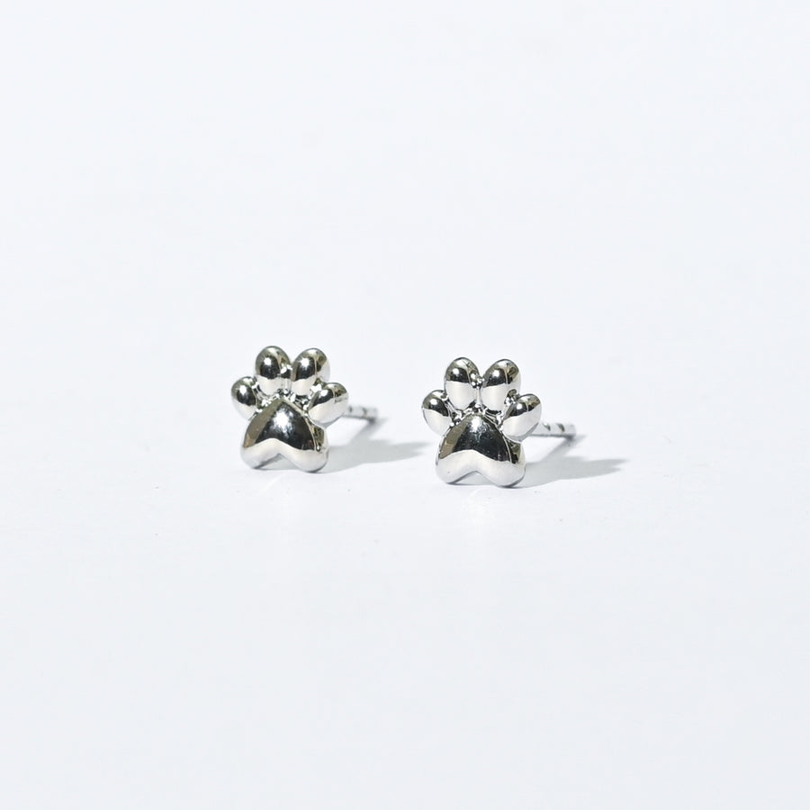 Mia Paw Studs | Silver