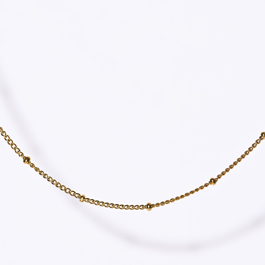 Lara Chain Necklace | Gold